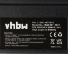VHBW Lawn Mower Battery Worx WA3225, WA3565 - 2000 mAh 28 V Li-Ion, Black - Gardening Tool