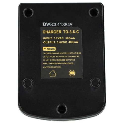 VHBW Charger VP100 for Black & Decker, VP100 Electric Tool Batteries etc. Ni-Cd / NiMH 3.6 V