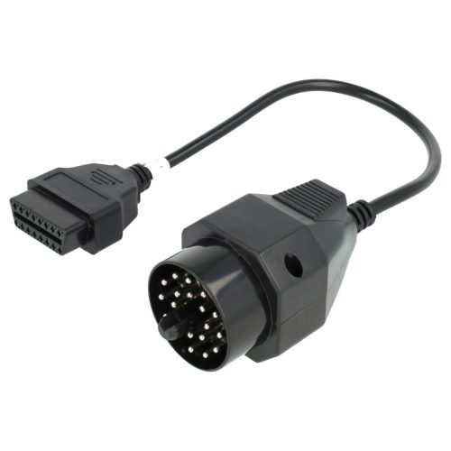 VHBW OBD2 Adapter 20Pin OBD1 to OBD2 BMW-hez - 15,5 cm