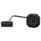 VHBW OBD2 Adapter 20Pin OBD1 to OBD2 BMW-hez - 15,5 cm