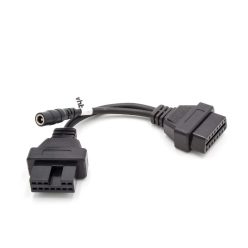 VHBW OBD2 Adapter 12Pin OBD1 zu OBD2 - 19,8 cm