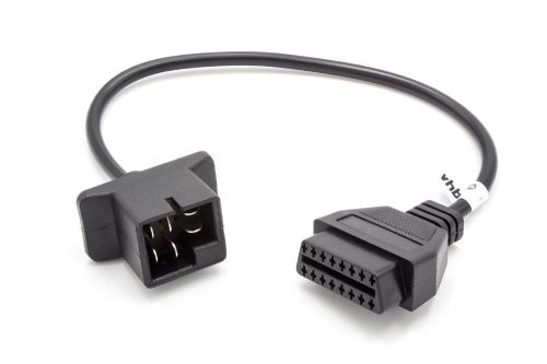 VHBW OBD2 Adapter 6Pin OBD1 to OBD2 - 16,5 cm