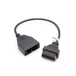 VHBW OBD2 Adapter 12Pin OBD1 zu OBD2 - 15 cm