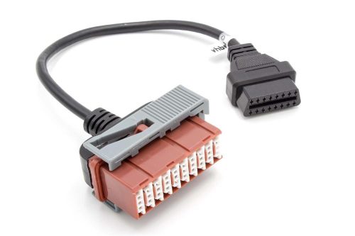 VHBW OBD2 Adapter 30Pin OBD1 to OBD2 - 17,5 cm