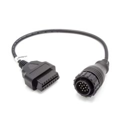 VHBW OBD2 Adapter 14Pin OBD1 to OBD2 - 12,4 cm