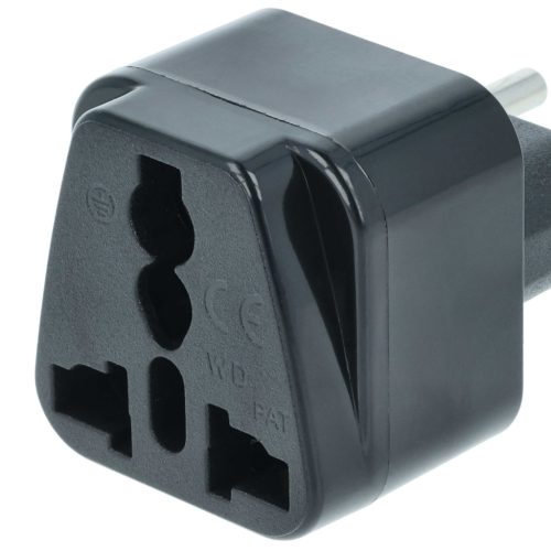 VHBW Utazó Adapter EU dugó - UK/USA/Kína-etc. aljzat