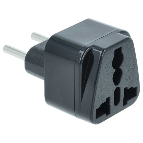 VHBW Utazó Adapter EU dugó - UK/USA/Kína-etc. aljzat