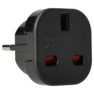 VHBW Reiseadapter EU-Stecker für UK-Steckdose - 250 V / 16 A