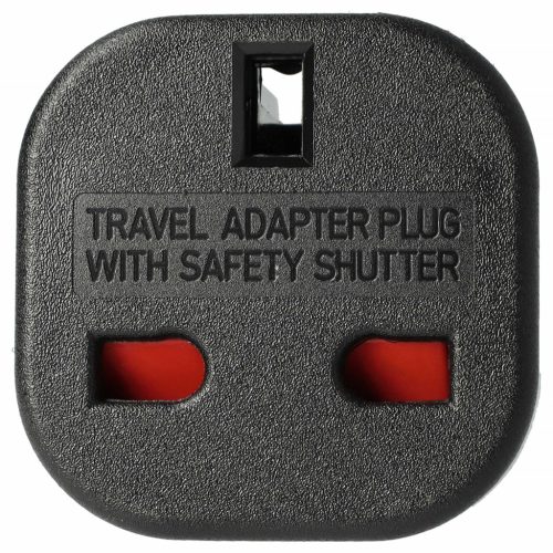 VHBW Reiseadapter EU-Stecker für UK-Steckdose - 250 V / 16 A