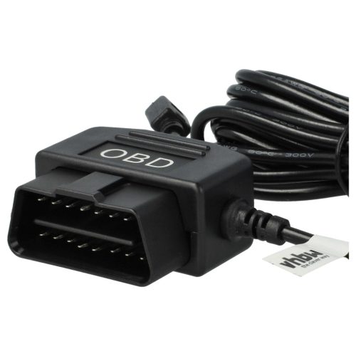 VHBW OBD2 mini-USB kábel töltő - 5V / 1,5A