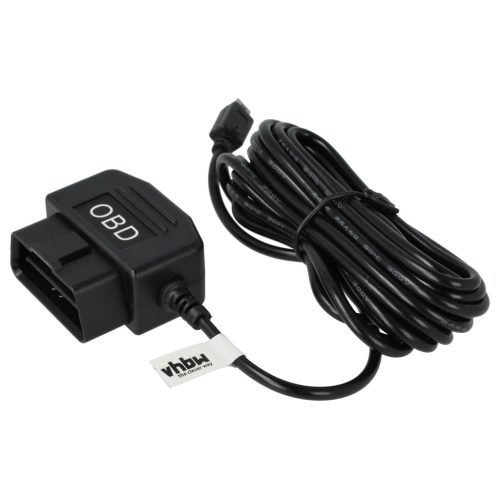 VHBW OBD2 mini-USB kábel töltő - 5V / 1,5A