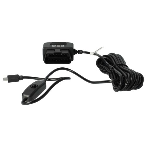 VHBW OBD2 micro-USB kábel töltő - 5V / 1,5A