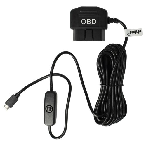 VHBW OBD2 micro-USB kábel töltő - 5V / 1,5A
