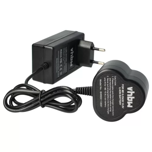 VHBW Ladegerät 10 M Mafell, Metabo 10 M für Elektrowerkzeug-Akkus usw. Li-Ion 10,8 V