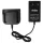 VHBW Hand Tool Battery / Charger for AEG Battery 1.2V-18V, Ni-CD and Ni-MH