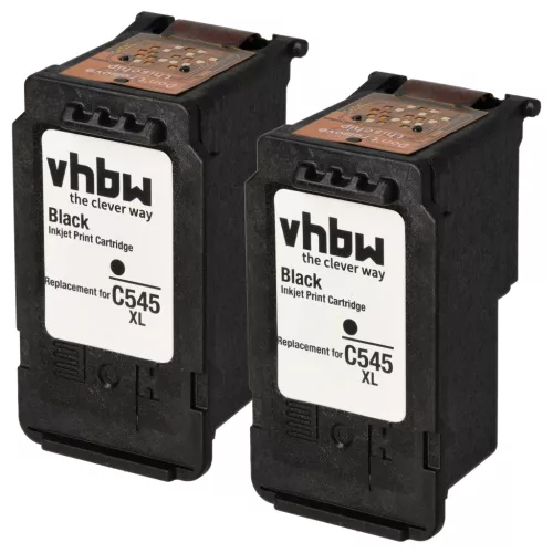 VHBW Tintenpatrone Canon PG-545XL, PG-545 Ersatz - Schwarz
