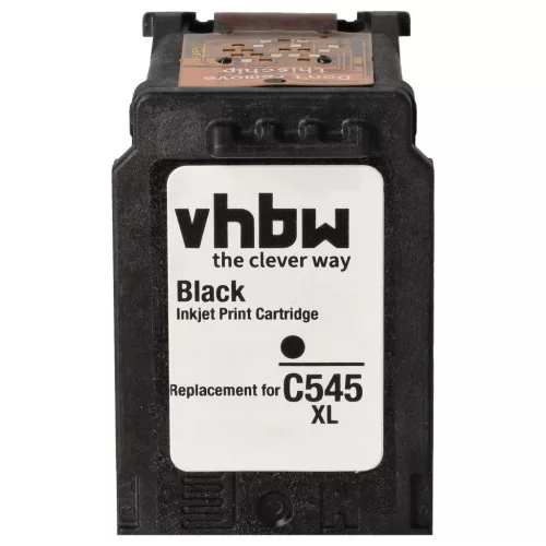 VHBW Tintenpatrone Canon PG-545XL, PG-545 Ersatz - Schwarz
