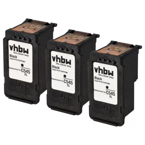 VHBW Tintenpatrone Canon PG-545XL, PG-545 Ersatz - Schwarz