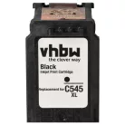 VHBW Tintenpatrone Canon PG-545XL, PG-545 Ersatz - Schwarz