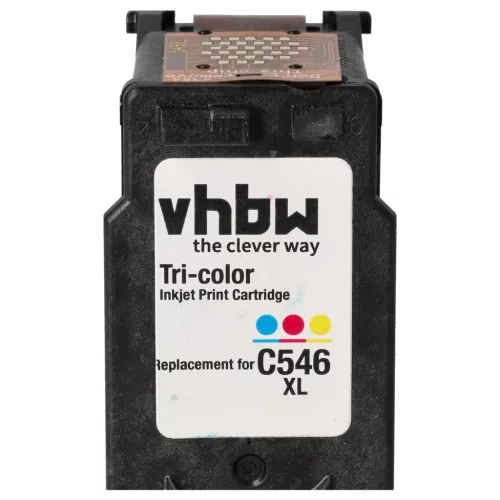 VHBW Tintenpatrone Canon PG-545XL, PG-545, CL-546, CL-546XL Ersatz - B/C/M/Y