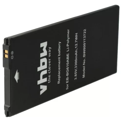VHBW Mobile Phone Battery Samsung EB-BG610ABA, EB-BG610ABE - 3300 mAh 3.85 V Li-Polymer