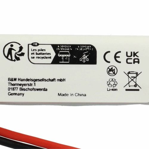 VHBW Drohnenakku für Lishi Toys L6052, L6052W - 500 mAh 3,7 V Li-Ion