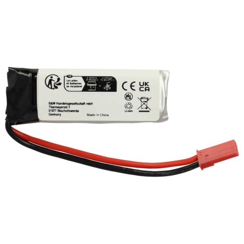 VHBW Drohnenakku für Lishi Toys L6052, L6052W - 500 mAh 3,7 V Li-Ion