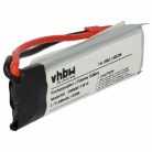 VHBW Drohnenakku für Lishi Toys L6052, L6052W - 500 mAh 3,7 V Li-Ion