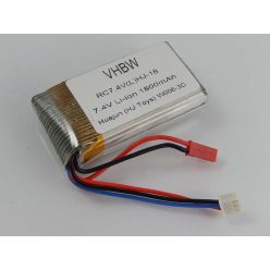   VHBW Drón akkumulátor Hjun W606-3C Qdrocopterhez - 1800 mAh 7,4 V Li-Ion