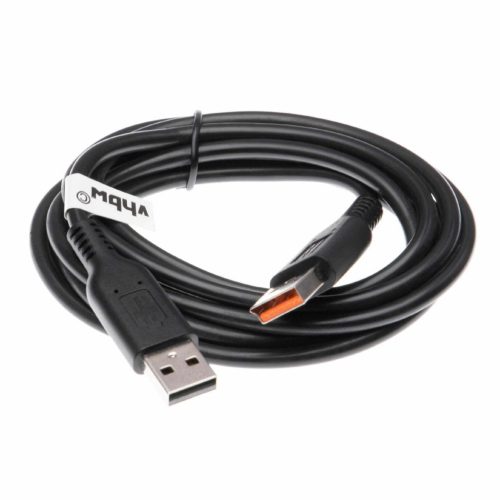 VHBW USB-Datenkabel Tablet - 2 in 1 Ladegerät Kabel für USB-Tablet 200 cm schwarz