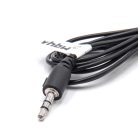 VHBW Lavalier Microphone for Mobile Phones, Smartphones - 3.5 mm Connector Black