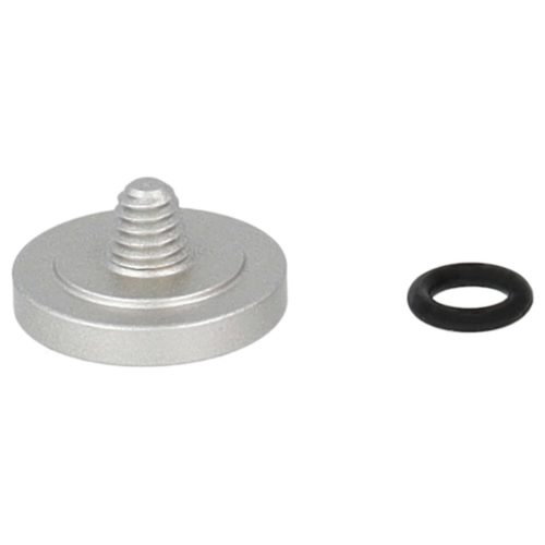 VHBW Release Button for Fujifilm, Leica, Kodak, Nikon Cameras - Metal, Silver