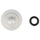 VHBW Release Button for Fujifilm, Leica, Kodak, Nikon Cameras - Metal, Silver