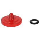 VHBW Release Button for Fujifilm, Leica, Kodak, Nikon Cameras - Metal, Red