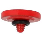 VHBW Release Button for Fujifilm, Leica, Kodak, Nikon Cameras - Metal, Red