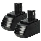 VHBW Electric Tool Battery Hilti SFB126A, SFB126, SFB121 - 3000 mAh 12 V NiMH