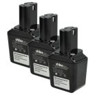 VHBW Electric Tool Battery Bosch 2607335012, 2607300002, 26073000002 - 2100 mAh 9.6 V NiMH