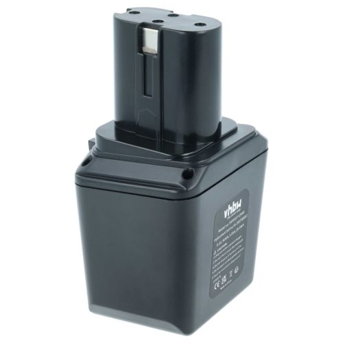 VHBW Electric Tool Battery Bosch 26073000002, 2 607 3000 002, 2607300002 - 3000 mAh 9.6 V NiMH