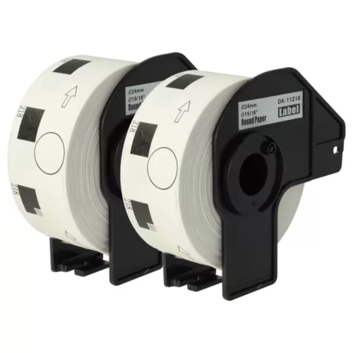 VHBW Label Printer Roll DK-11218 - 24 mm + Holder