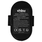 VHBW Electric Tool Battery Makita 193890-9, 193889-4, 192533-0, 191681-2 - 2100 mAh 9.6 V NiMH