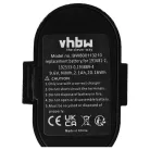 VHBW Electric Tool Battery Makita 193890-9, 193889-4, 192533-0, 191681-2 - 2100 mAh 9.6 V NiMH