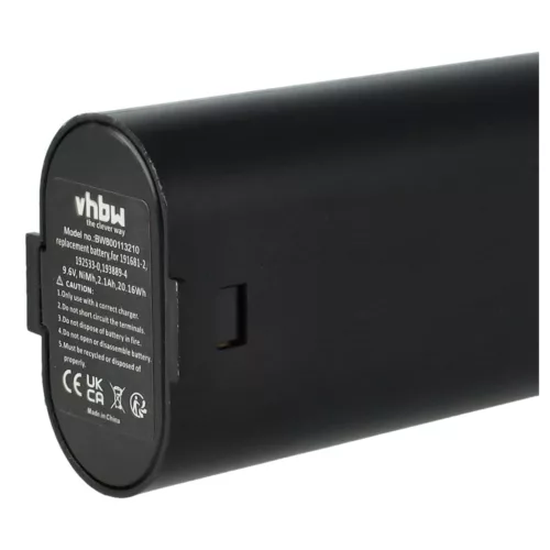 VHBW Electric Tool Battery Makita 193890-9, 193889-4, 192533-0, 191681-2 - 2100 mAh 9.6 V NiMH