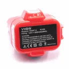 VHBW Electric Tool Battery Makita 192321-5, 192404-1, 192019-4, 192534-8 - 3000 mAh 9.6 V NiMH