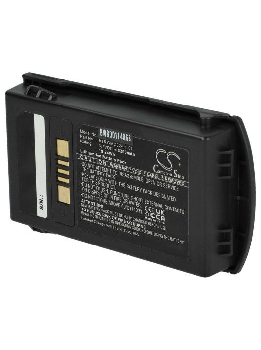 Motorola BTRY-MC32-01-01 Vonalkód Olvasó Akkumulátor - 5200 mAh 3,7 V Li-Ion