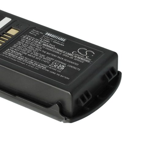 VHBW Motorola BTRY-MC32-01-01 Vonalkód Olvasó Akkumulátor - 5200 mAh 3,7 V Li-Ion
