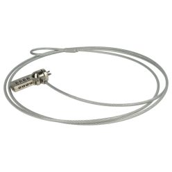   VHBW Kensington lock for laptop notebook - Cable lock with combination lock, 1.8 m