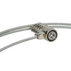 VHBW Kensington lock for laptop notebook - Cable lock with combination lock, 1.8 m