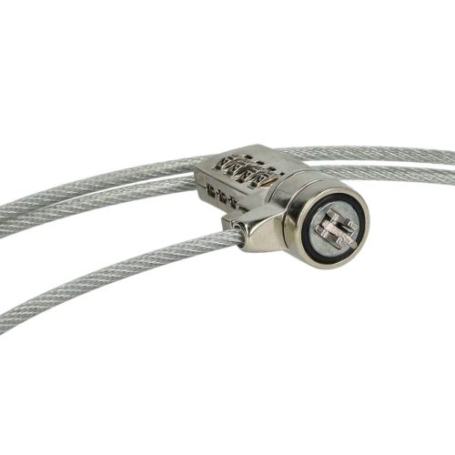 VHBW Kensington lock for laptop notebook - Cable lock with combination lock, 1.8 m