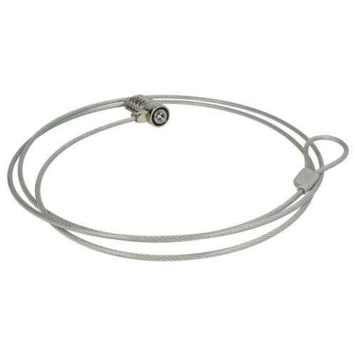 VHBW Kensington lock for laptop notebook - Cable lock with combination lock, 1.8 m