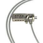 VHBW Kensington lock for laptop notebook - Cable lock with combination lock, 1.8 m